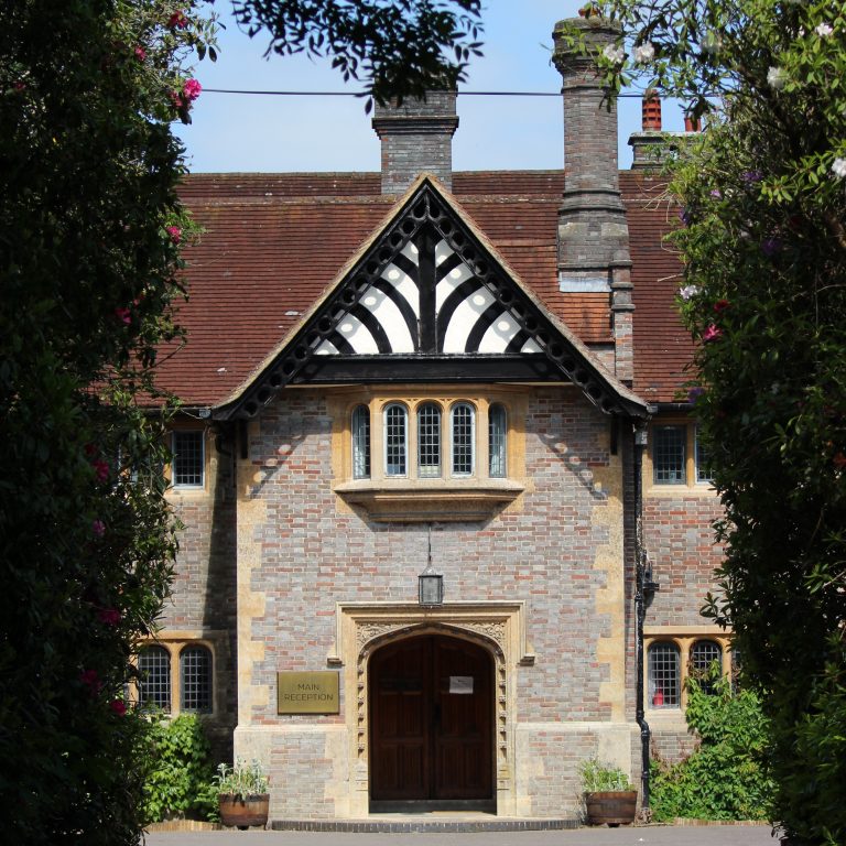 front of school