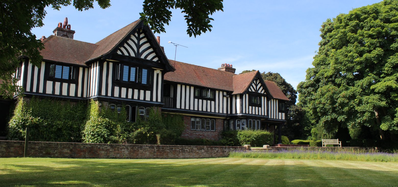 Side view of the Orator prep school near Reading