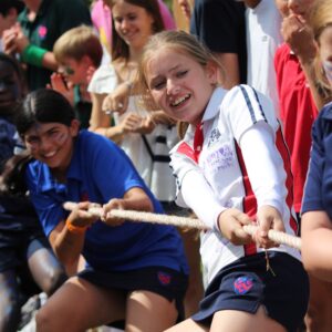 Tug of war at Oratory prep school