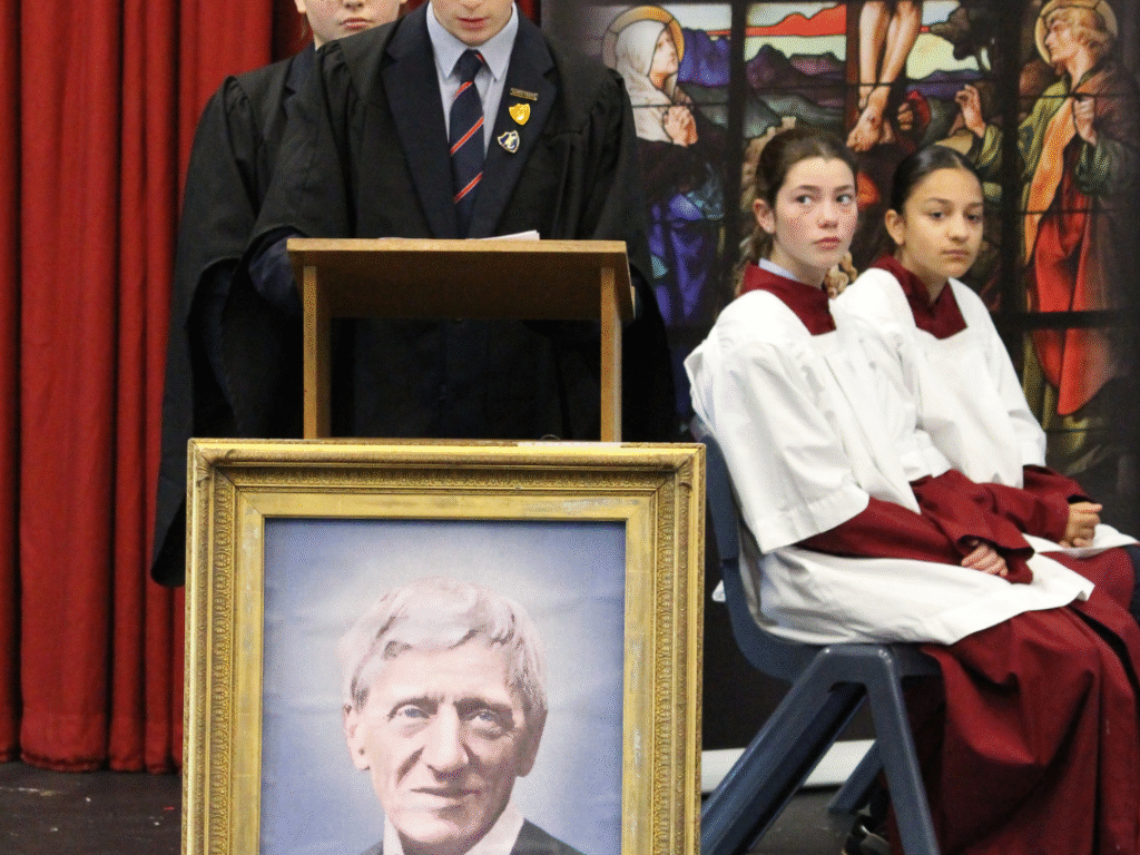 students on founders day