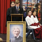 students on founders day